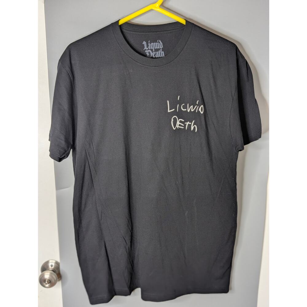 Liquid Death Funny Tee Men' L